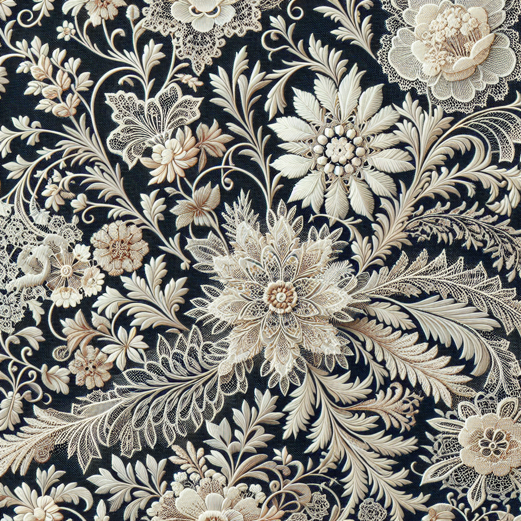 Entdecke die Eleganz der Chantilly-Spitze: Ein vielseitiges und zeitloses Spitzenmaterial